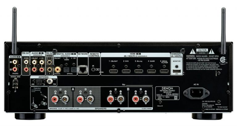 DENON DRA 800N + POLK AUDIO S20EN – Proyectores Moreno