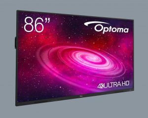 Optoma 1861RK Creative Touch 86 pulgadas Serie 1: aprendizaje interactivo inteligente y económico para todas las aulas