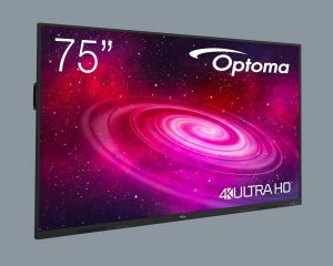 Optoma 1751RK Creative Touch 75 pulgadas Serie 1: aprendizaje interactivo inteligente y económico para todas las aulas